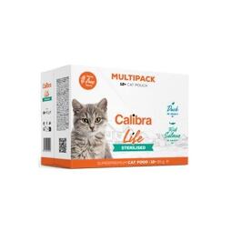 Calibra Cat Life Sterilised Multipack kapsičky pro kočky 12 x 85g