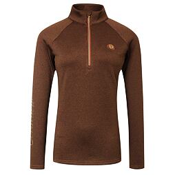 Funkční dámské tričko Covalliero A/W 2022, dark copper