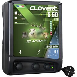 Ohradníkový síťový zdroj CLOVERT S60 HTE, 6 J 230 V