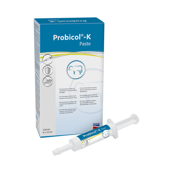 Probicol-K, 6x20ml pasta, doplněk do výživy pro telata