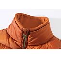 Dámská prošívaná vesta Covalliero A/W 2022, dark copper