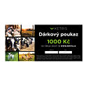 Dárkový poukaz v hodnotě 1.000 Kč (e-poukaz PDF) s motivem koně